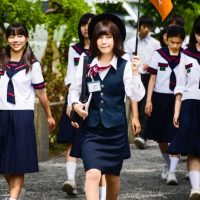 Why do Japanese school girls wear uniforms on weekends?